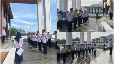 Apel Pagi Pengadilan Tinggi Tata Usaha Negara Banjarmasin.